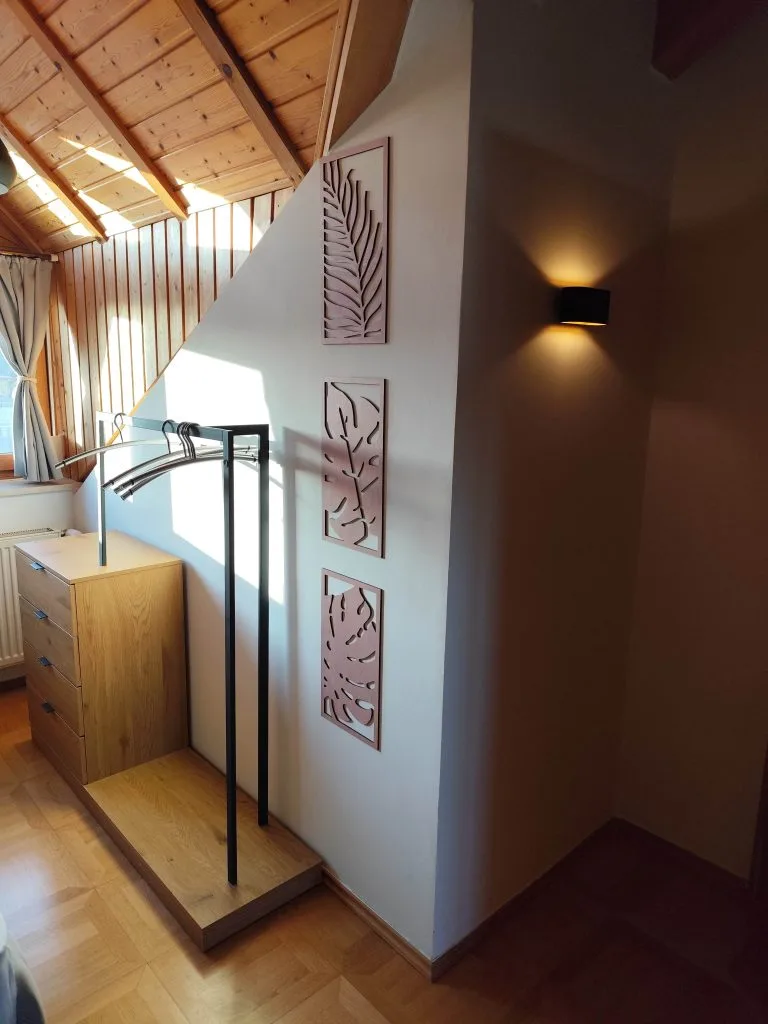 Schlafzimmer der Ferienwohnung Burgzauber im Haus 113 in Burghausen